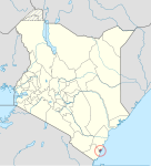 Mombasa County in Kenya